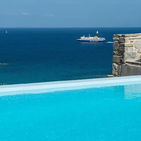 Platinum Paros 3 Bedroom Amazing Sea Views Private Infinity Pool Access Parikia * Parasporos