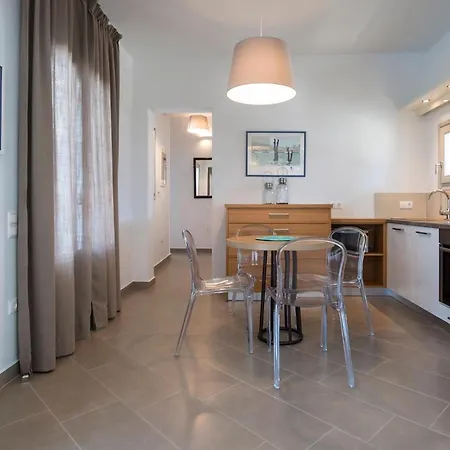 Villa Platinum Paros 3 Bedroom Amazing Sea Views Private Infinity Pool Access Parikia Parasporos