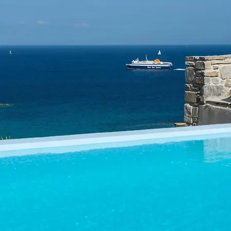 Platinum Paros 3 Bedroom Amazing Sea Views Private Infinity Pool Access Parikia *